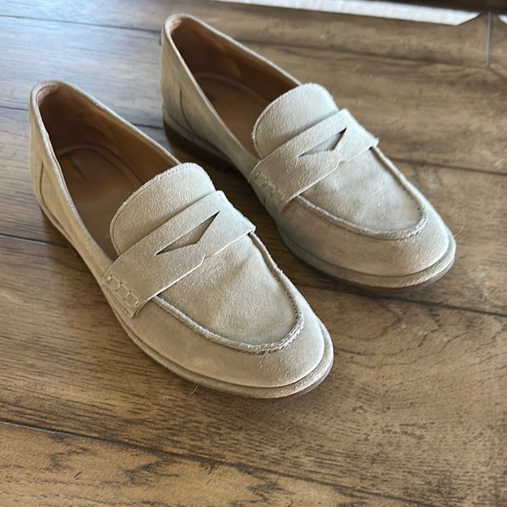 Sam Edelman Womens Sage Green Loafers